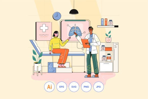 Medical Check Up: Graphics and Illustrations