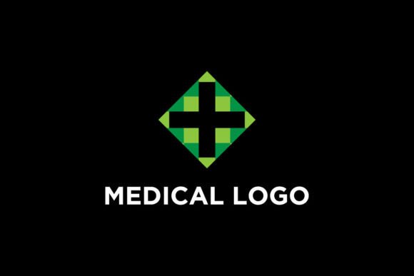 Medical Plus and Cross Logo Icon for Graphics