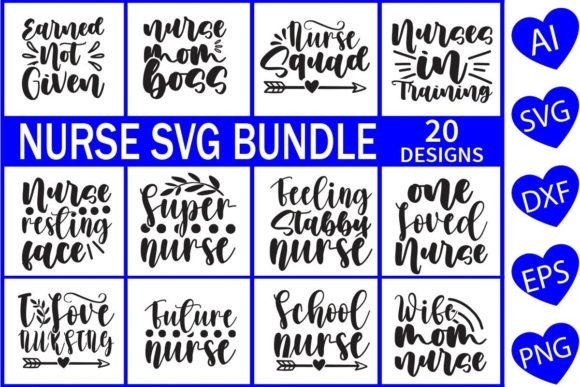 Nurse SVG Bundle Vol. 5: A Designer’s Review