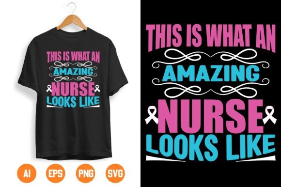 Nurse T-shirt Design 23: Graphics for T-Shirt Designs