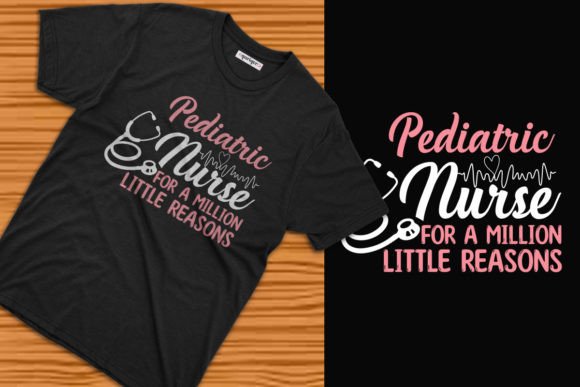 Pediatric Nurses T-Shirt Design: Graphics for Branding