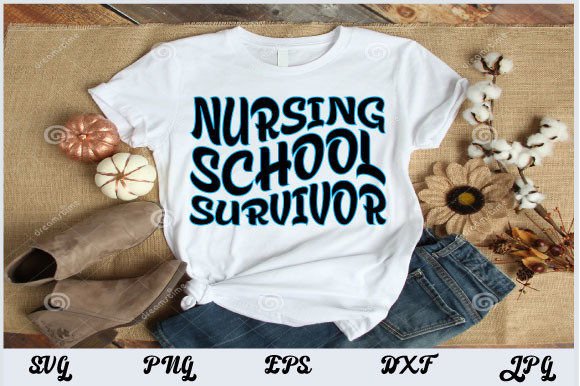 Retro Nurse Graphics for T-Shirt Designs