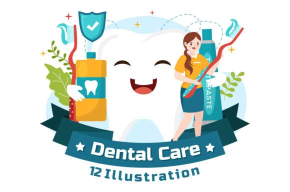 Reviewing 12 Dental Care Illustration Graphics