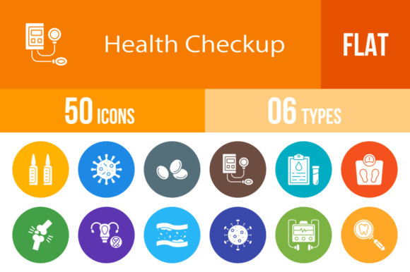 Reviewing 50 Health Checkup Icons for Stitch