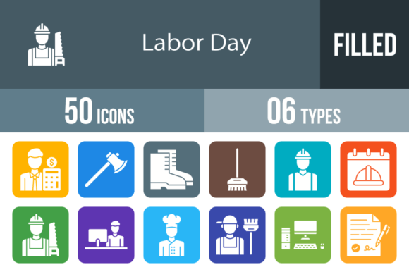 Reviewing 50 Labor Day Icons for Embroidery
