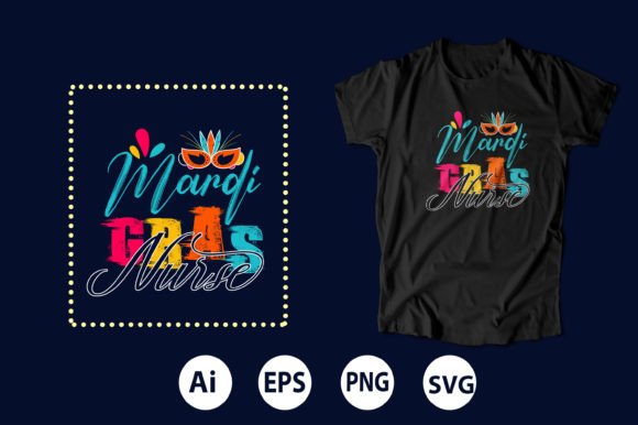 Reviewing Mardi Gras T-shirt Design 05 for Stitchers